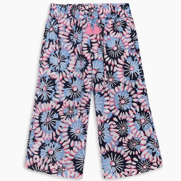 Hatley Sundial Mandala Cropped Culottes NWT, Size 6 - Picture 1 of 7